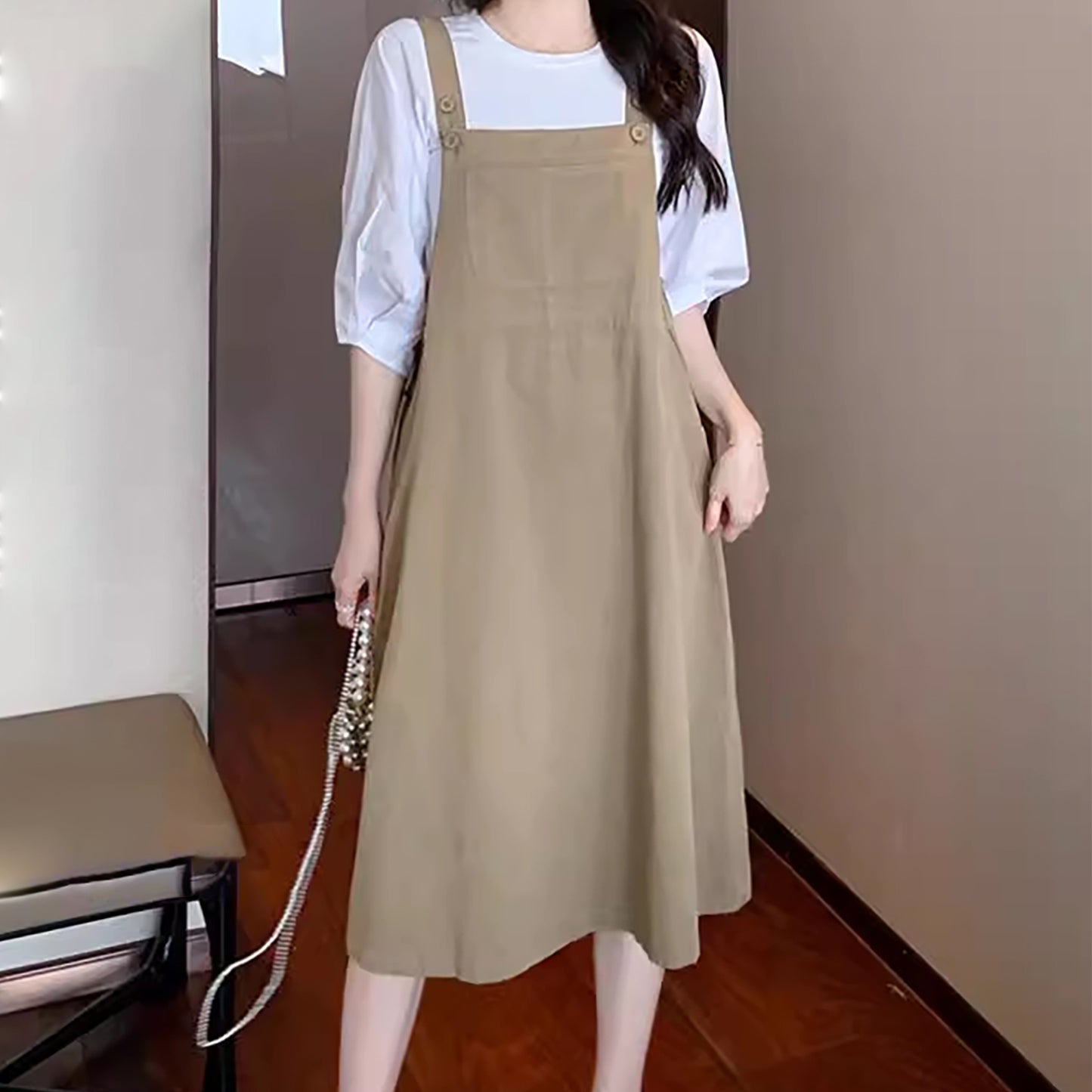 Sirhao Pinafore dresses