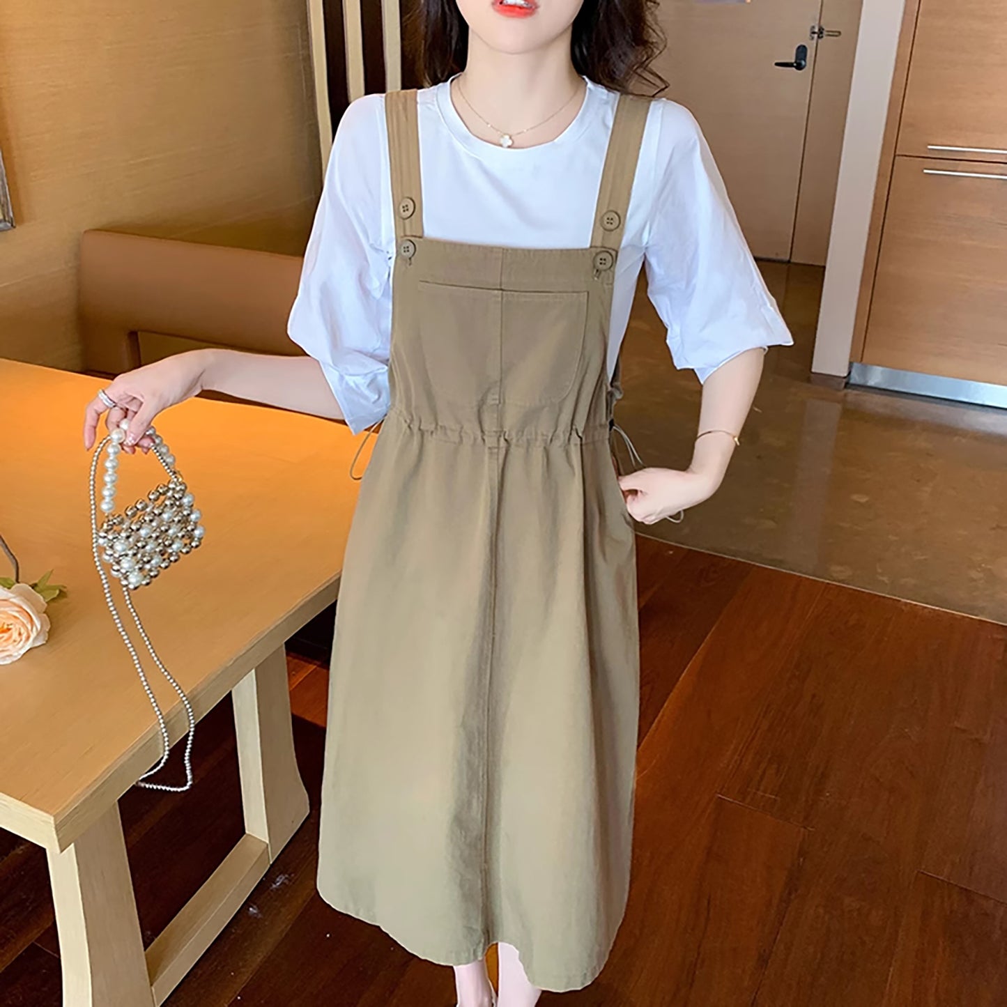 Sirhao Pinafore dresses