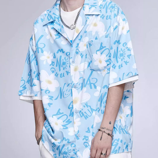 Sirhao Button-front aloha shirts